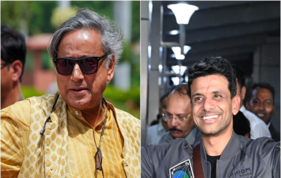 Tharoor Cheers Shubhanshu Shukla